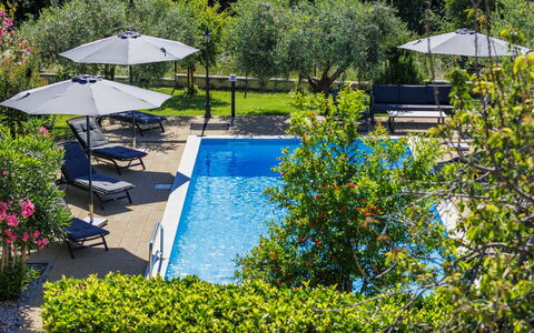 Sandra: Piscine, Recours, Jardin, Mobilier De Jardin, Parapluie, Balancelle, Eco Hôtel, Ombre, Aménagement Paysager, Hacienda