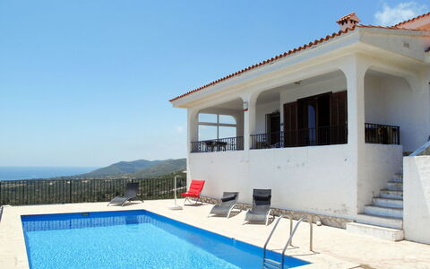 Grecia: Propriété, Maison, Piscine, Bâtiment, Immobilier, Villa, Bleu Azur, Domicile, Vacances, Biens