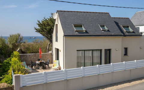 Tal Ar Mor: Domicile, Zone Résidentielle, Composite, Balcon, Béton, Chalet, Clôture, Ombre, Accueil Escrime