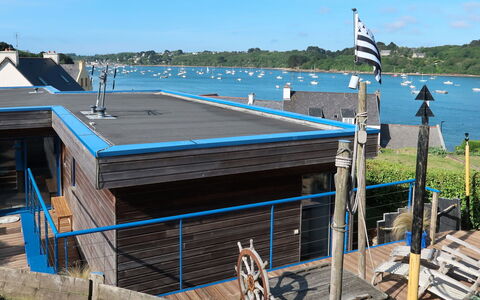 Ty Glas: Transport De L'Eau, L'Eau, Bois, Véhicule, Bateau, Vacances, Architecture, Maison, Quai, Loisir