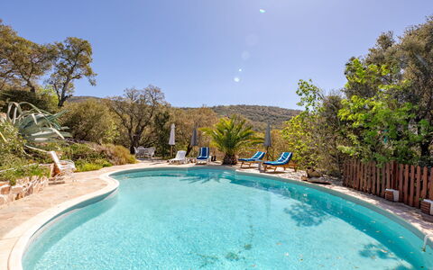 La Sacherie de L'Autourière: L'Eau, Ciel, Ressources En Eau, Propriété, Piscine, La Nature, Bleu Azur, Plante, Arbre, Paysage Naturel