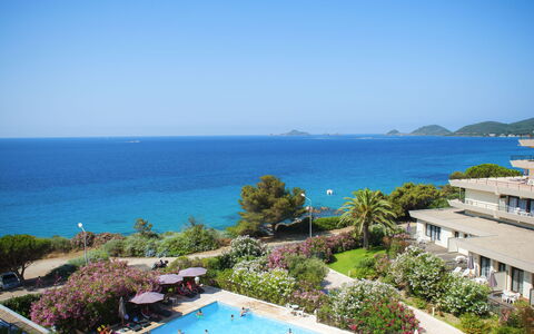 Ajaccio 604: L'Eau, Ciel, Plante, Bâtiment, Propriété, Station Balnéaire, Bleu, Bleu Azur, Piscine, Fenêtre