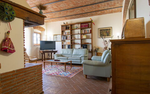 Casa Bensa: Cadre, Propriété, Meubles, Canapé, Bâtiment, Bois, Étagère, Éclairage, Architecture, Salon