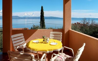 Labin 793: Ciel, L'Eau, Table, Meubles, Propriété, Nuage, Vaisselle, Bâtiment, Chaise, Plante