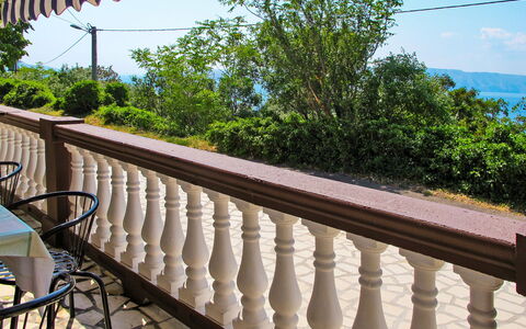 Senj 631: Cotiers Et Relief Océaniques, Mer, Clôture, Balcon, Océan, Côte, Balustre, Balustrade, Ombre, Porche