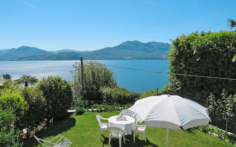 Morandi: Propriété, Vacances, Immobilier, Station De Montagne, Lac, Herbe, Baie, Maison, Rive