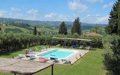 Certaldo 650: Nuage, Plante, Ciel, Arbre, Bâtiment, Ombre, Lot Terre, Paysage Naturel, Piscine, Herbe