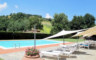 Figline Val D'arno 606: Propriété, Piscine, Loisir, Immobilier, Vacances, Ombre, Recours, Bâtiment, Maison, Été