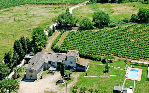 Monteriggioni 602: Vue Du Ciel, Lot Terre, Paysage Naturel, Photographie Aérienne, Zone Rurale, Paysage, Herbe, Champ, Design Urbain, La Photographie