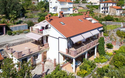 Lovran 702: Toit, Zone Résidentielle, Propriété, Quartier, Ville, Bâtiment, Maison, Établissements Humains, Immobilier, Photographie Aérienne