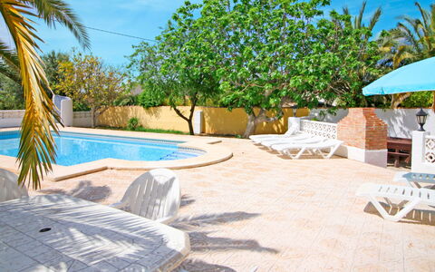 Marfilena: Ciel, Plante, Propriété, Bleu Azur, L'Eau, Ombre, Arecales, Mobilier De Jardin, Piscine, Loisir