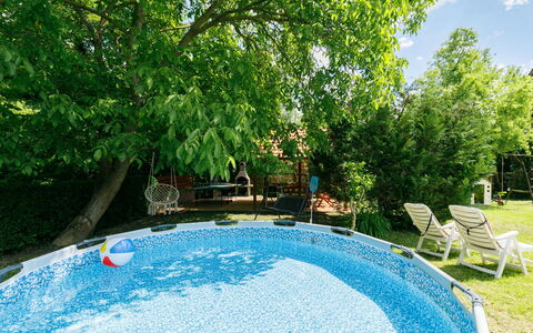 Racz: Bleu, Piscine, Loisir, Jardin, Ombre, Recours, Arrière-Cour, Mobilier De Jardin, Aménagement Paysager, Eco Hôtel