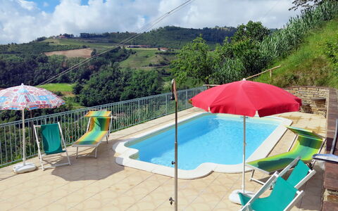 La Rovere: Piscine, Propriété, Loisir, Vacances, Ciel, Recours, Maison, Immobilier, Été, Tourisme