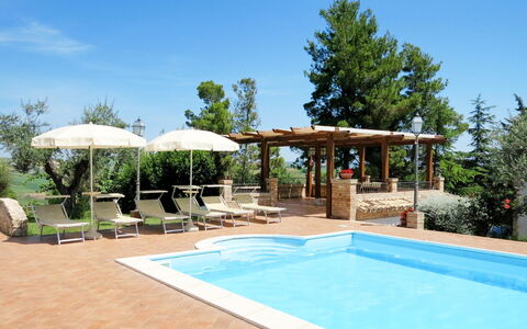 Il Noceto: Piscine, Propriété, Maison, Immobilier, Domicile, Bâtiment, Arrière-Cour, Ombre, Loisir, Vacances