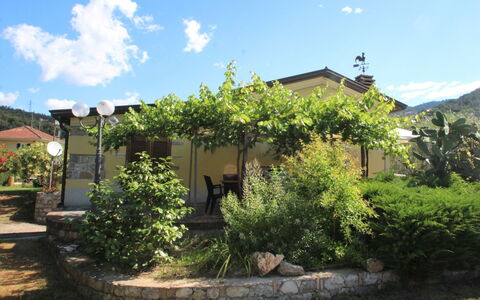 Villetta Luciana: Nuage, L'Eau, Ciel, Propriété, Plante, Piscine, Bâtiment, Fenêtre, Bleu Azur, Bleu