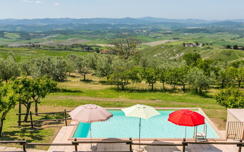 Podere Santa Lucia: Ciel, Plante, Propriété, Communauté Des Plantes, Écorégion, Parapluie, La Nature, Environnement Naturel, Ombre, Montagne