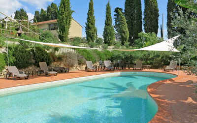 Casciana Terme 651: Piscine, Propriété, Paysage Naturel, Immobilier, L'Eau, Loisir, Recours, Maison, Ville Resort, Villa