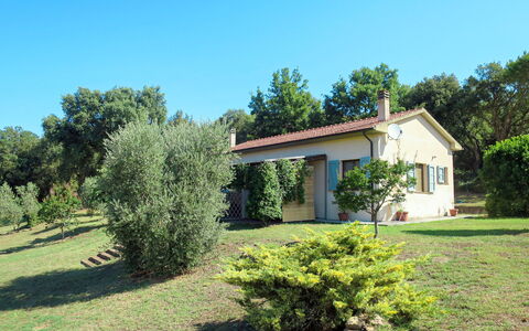 Roccastrada 622: Ciel, Plante, Bâtiment, Fenêtre, Arbre, Botanique, Maison, Paysage Naturel, Lot Terre, Herbe