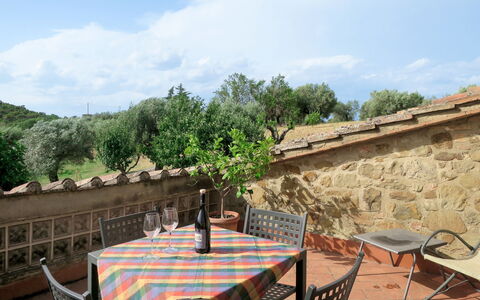 La Collina Fiorita: Nuage, Ciel, Meubles, Table, Propriété, Chaise, Bâtiment, Arbre, Mobilier De Jardin, Design Intérieur