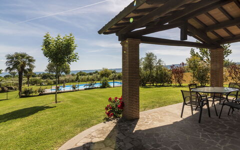 Lago di Bolsena 618: Lot Terre, Prairie, Pelouse, Jardin, Prairie, Mobilier De Jardin, Ombre, Aménagement Paysager, Parc, Cour