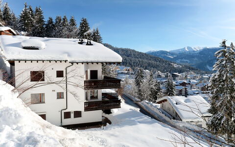Bergsicht: Neige, L'Hiver, Montagne, Montagnes Relief, Propriété, Ciel, Chaîne De Montagnes, Alpes, Maison, Gelé