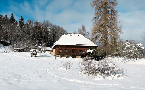 Bistenhof: Neige, L'Hiver, Ciel, Arbre, Domicile, Gelé, Maison, Propriété, Nuage, Chalet