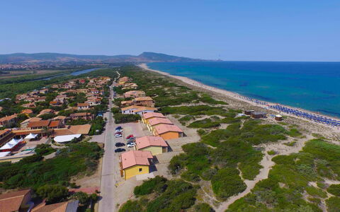 Baia delle Mimose: Photographie Aérienne, Propriété, Côte, Vue Du Ciel, Mer, Zone Résidentielle, Immobilier, Plage, La Photographie, Paysage