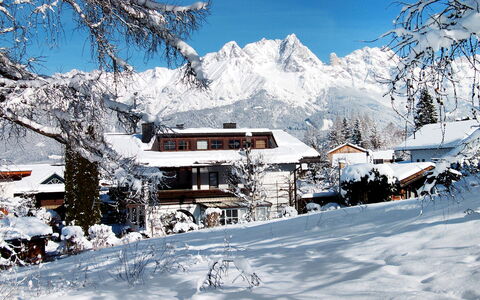 Saalfelden am Steinernen Meer 613: Neige, L'Hiver, Montagne, Chaîne De Montagnes, Montagnes Relief, Alpes, Ciel, Gelé, Arbre, Station De Montagne