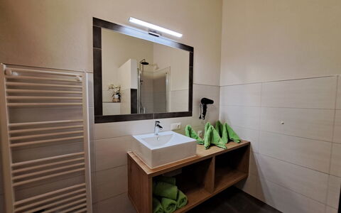 Lehen: Miroir, Robinet, Luminaire Plomberie, Évier, Lavabo, Propriété, Bâtiment, Cabinetry, Salle De Bains, Bois