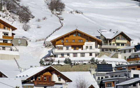 Kappl 807: Neige, Bâtiment, Propriété, Montagne, Fenêtre, Monde, Maison, Pente, Quartier, Zone Résidentielle
