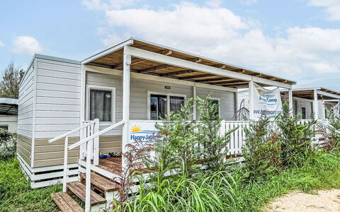 Rosolina Mare 620: Ciel, Nuage, Plante, Écorégion, Bâtiment, Fenêtre, Lot Terre, Bois, Chalet, Herbe