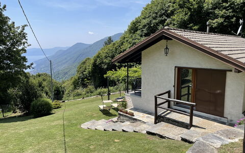 Baita Lavu': Ciel, Plante, Nuage, Bâtiment, Montagne, Paysage Naturel, Arbre, Lot Terre, Maison, Fenêtre