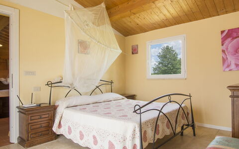 Daussiè: Chambre, Lit, Meubles, Pièce, Drap De Lit, Propriété, Literie, Cadre De Lit, Plafond, Matelas