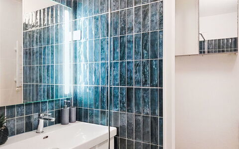 Lacanau 860: Verre, Tuile, Luminaire Plomberie, Salle De Bains, Plomberie, Miroir, Robinet, Aluminium