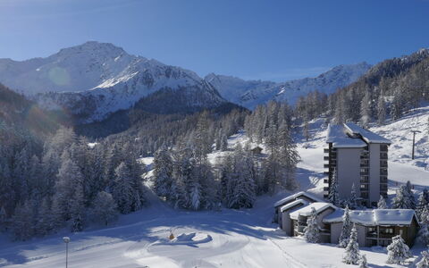 Siviez-Nendaz 649: Neige, L'Hiver, Montagne, Montagnes Relief, Chaîne De Montagnes, Piste, Alpes, Ciel, Station De Montagne, Massif