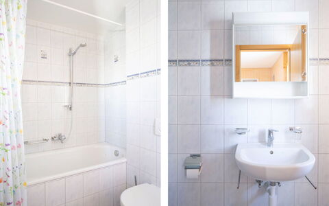 Thyon-Les Collons 630: Miroir, Luminaire Plomberie, Propriété, Robinet, Évier, Violet, Bâtiment, Salle De Bains, Baignoire