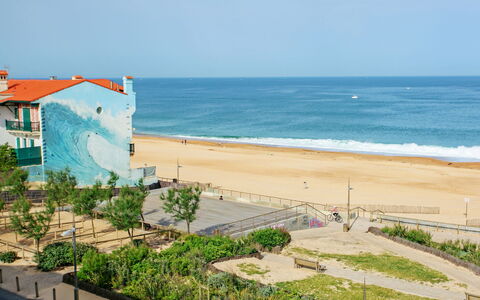 Hossegor 40: Bleu, Plage, Horizon, Côte, Été, Mer, Cotiers Et Relief Océaniques, Rive, Le Sable, Océan