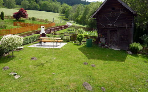 Landhaus Prieger: Pelouse, Herbe, Paysage Naturel, Cour, Propriété, Prairie, Jardin, Maison, Lot Terre, Chalet