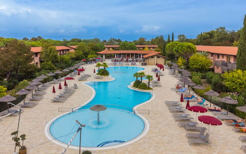Lignano Riviera 609: Recours, Piscine, Ville Resort, Eco Hôtel, Station Balnéaire, Villa, Hôtel