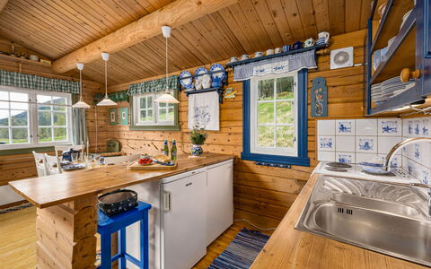 Fjellro: Bois, Chalet, Domicile, Maison, Cuisine, Cabane En Rondins, Tache De Bois, Dur, Batiments Jardin