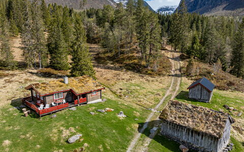 Fjellbris: Herbe, Montagnes Relief, Maison, Paysage Naturel, Prairie, Montagnes, Montagne, Chalet, Paysage, Cabane