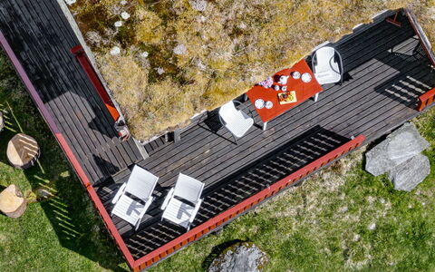 Fjellbris: Lot Terre, Jardin, Cour, Mobilier De Jardin, Ombre, Chaise, Aménagement Paysager, Plate-Forme, Dur, Arrière-Cour