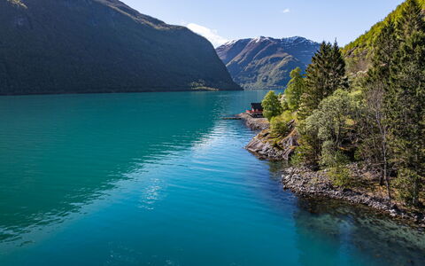 Krokeggi: Bleu, L'Eau, Ressources En Eau, Plan D'Eau, Montagnes Relief, La Nature, Paysage Naturel, Montagne, Montagnes, Cours D'Eau