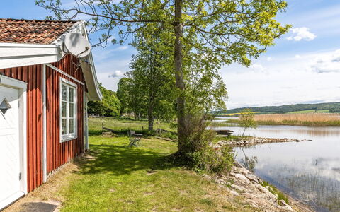 Kaxholmen: L'Eau, Ciel, Plante, Nuage, Bâtiment, La Nature, Arbre, Bois, Paysage Naturel, Lot Terre