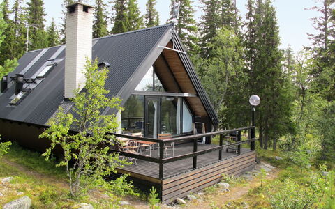 Lofsdalen Fjällbjörken: Plante, Bâtiment, Propriété, Fenêtre, Ciel, Arbre, Maison, Bois, Paysage Naturel, Chalet