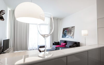 Logement:&nbsp;Mit 1 Schlafzimmer & Saunabereich 40.7