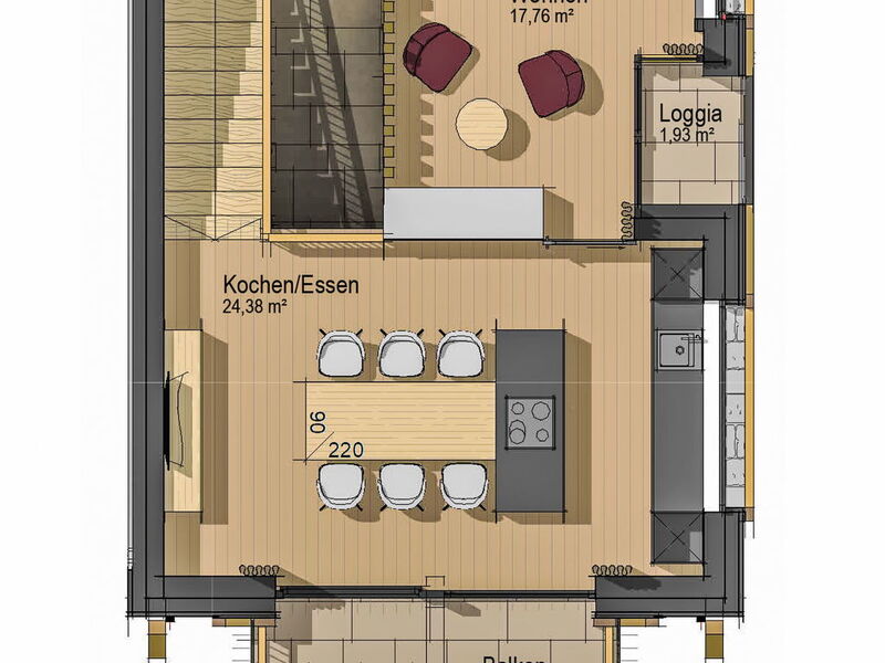 Logement:&nbsp;The Peak 751.11