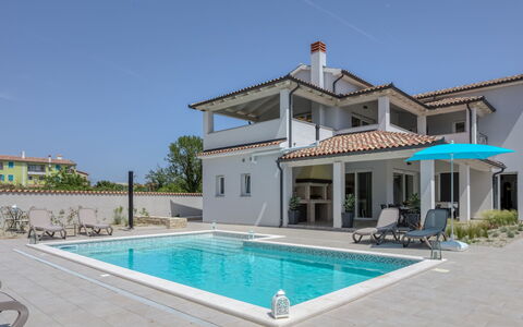 Dream House: Propriété, Maison, Bâtiment, Piscine, Immobilier, Domicile, Villa, Biens, Architecture, Vacances