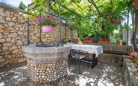 Crikvenica Jadranovo 166: Plante, Propriété, Bâtiment, Feuille, La Nature, Table, Mobilier De Jardin, Arbre, Architecture, Design Intérieur