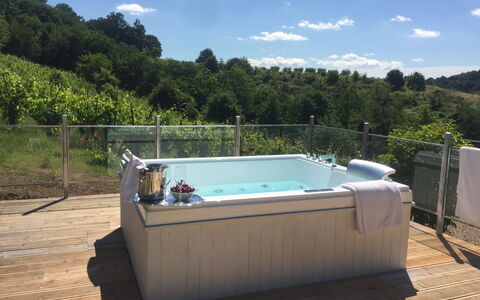 Villa Lavinia: Piscine, Propriété, Jacuzzi, Loisir, Jacuzzi, Maison, Ciel, Immobilier, Arbre, Domicile
